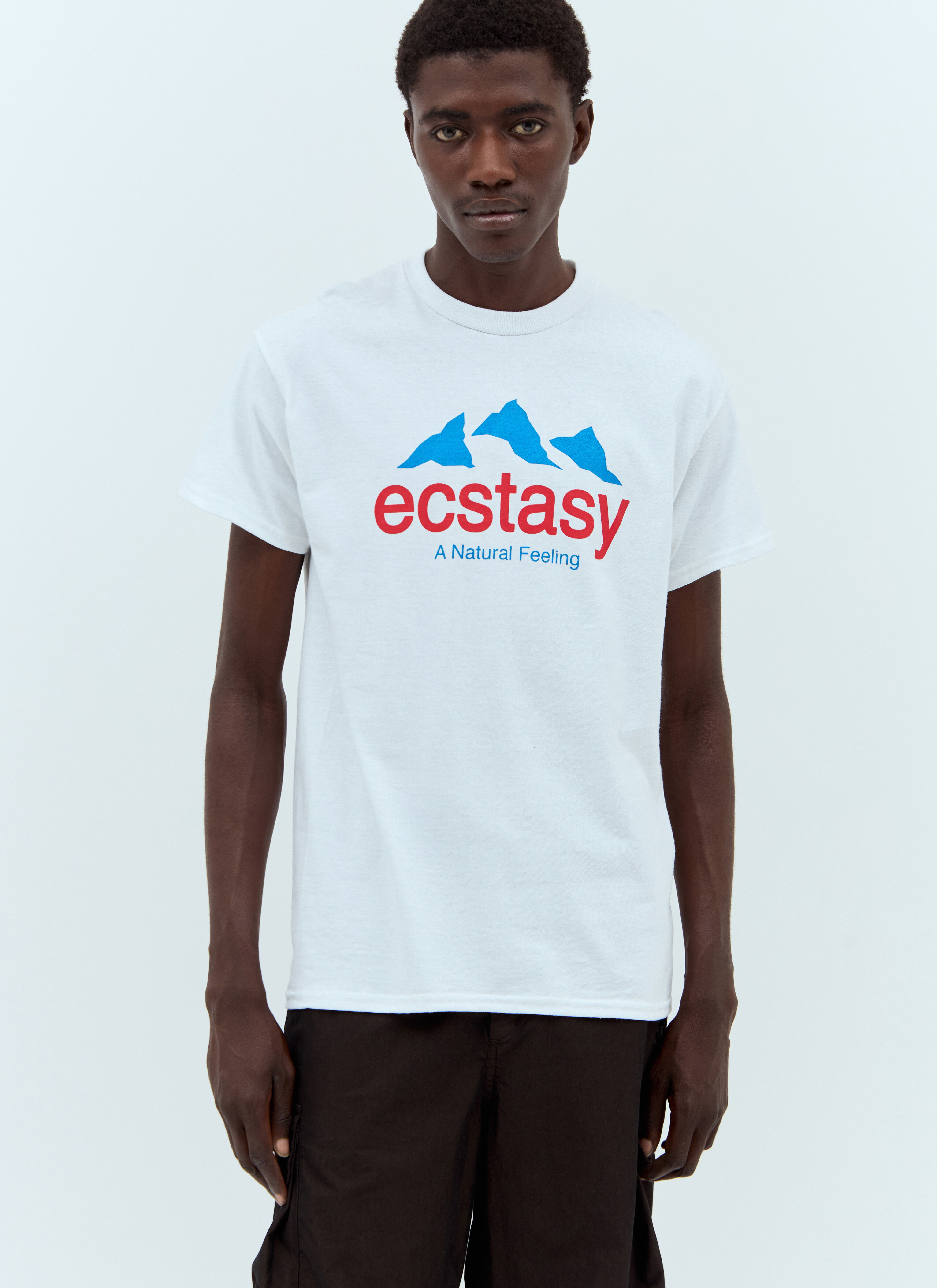 CONNIE COSTAS Ecstasy T-Shirt Blue coc0158004