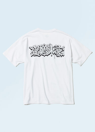 BEAMS BEAMS T x LN-CC T-Shirt With Artwork By ESOW White bms0158003