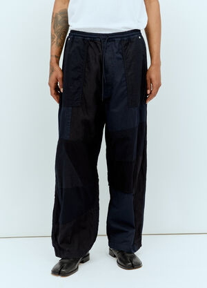Balenciaga Panel Track Pants Black bal0157002
