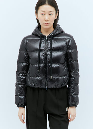 Moncler Bayard Short Down Jacket Black mon0258005