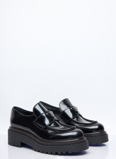 Prada Chocolate Loafers Black pra0258030