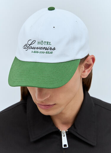 A.P.C. xJJJJound Hotel 棒球帽 白色 apc0157028