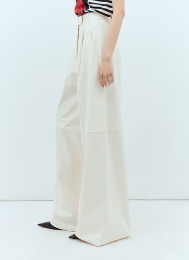 Max Mara Wide Leg Pants Cream max0257001