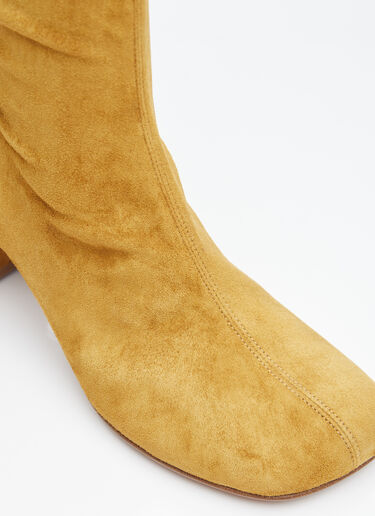 Dries Van Noten Suede Boots Camel dvn0254032