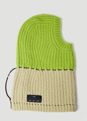 Song for the Mute Oversized Knitted Balaclava Multicolour sfm0156004