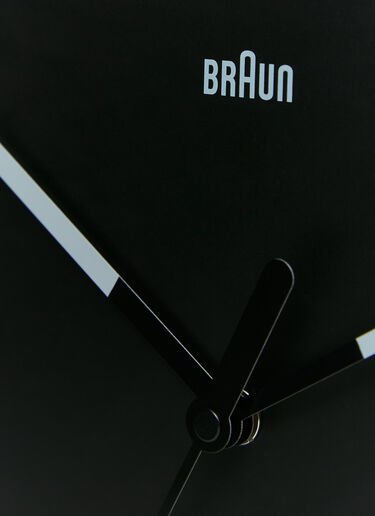 Braun BC17 クラシック大型アナログヨーロッパ電波掛け時計 ブラック bru0355008