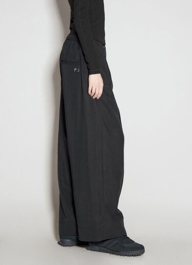 Y-3 Wide-Leg Drawstring Pants Black yyy0256003