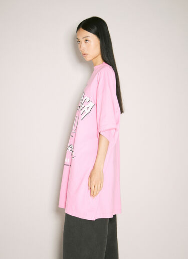 Balenciaga Not Been Done T-Shirt Pink bal0257025