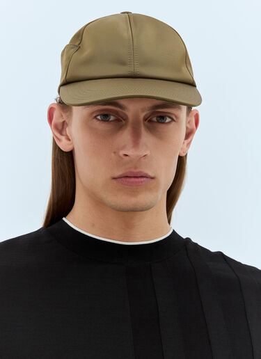 Jacquemus La Casquette 오발리 베이스볼 캡 그린 jac0158027