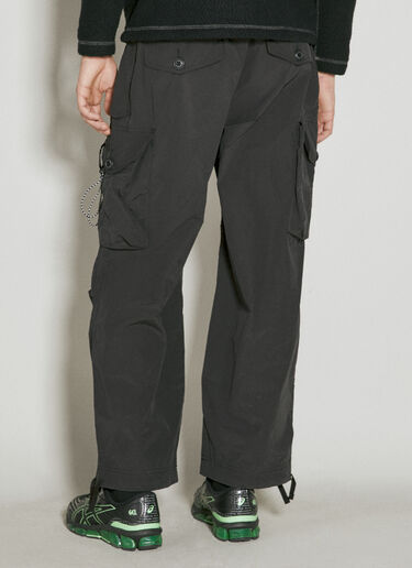 And Wander – Oversized Cargo Pants Black