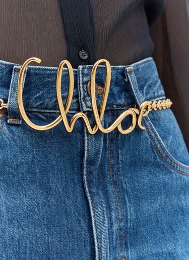 Chloé Iconic Small Belt Gold chl0257038