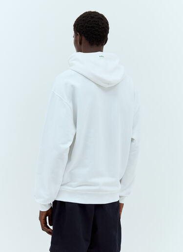 A.P.C. x JJJJound Hooded Sweatshirt White apc0157023