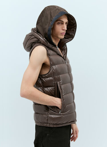 Moncler Barant 羽绒马甲 棕色 mon0157004