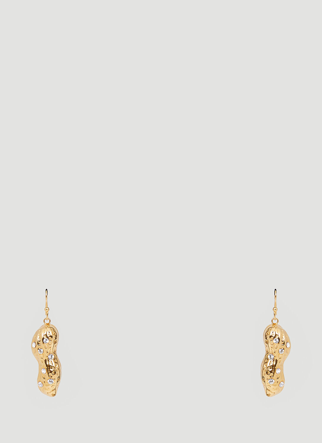Shop Marni Charm Earrings In Gold