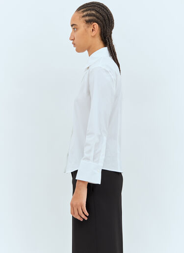 The Row Frou Shirt White row0258001