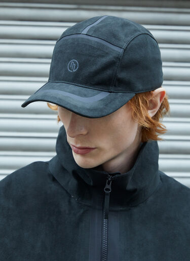 Massimo Osti Studio Alcantara® Baseball Cap Black mao0158008