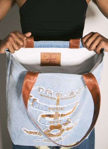 Y/Project Paris' Best Tote Bag Blue ypr0156036