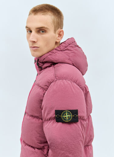 Stone Island 베라 퍼퍼 재킷  핑크 sto0158025