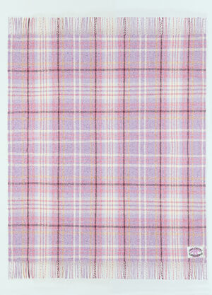 Ichendorf Milano Oversized Plaid Scarf Blanket Clear wps0691236