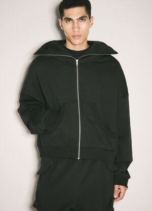 Diesel Full-Zip Hooded Sweatshirt Black dsl0356005