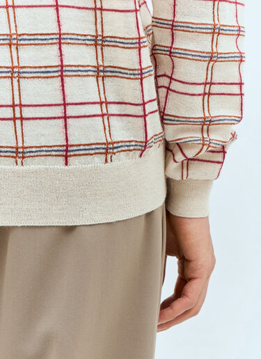 The Row Balthus Polo Sweater Beige row0157006