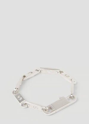 Rick Owens Chain Bracelet Silver ric0153042