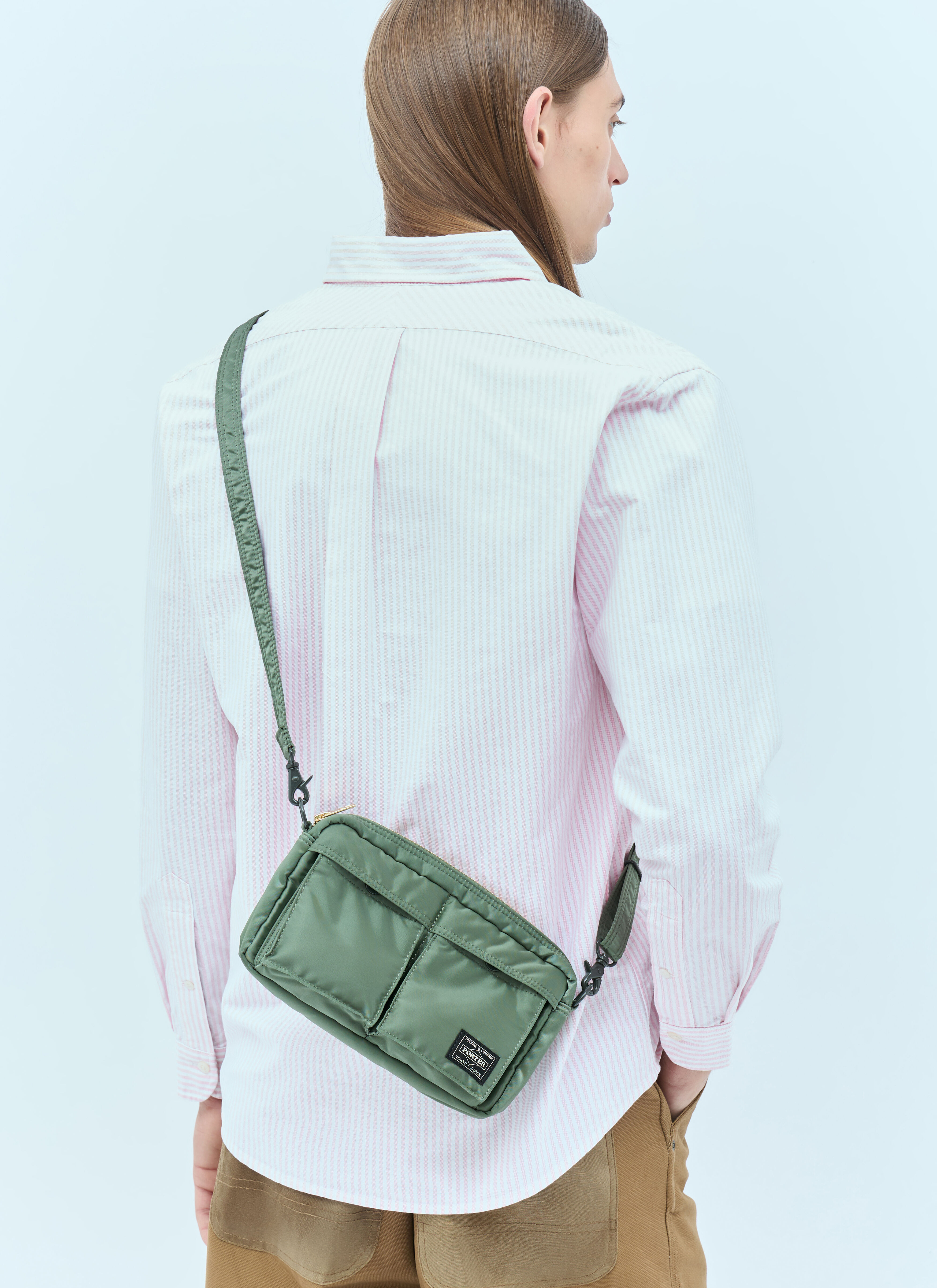 Porter-Yoshida & Co Tanker Shoulder Bag in Green | LN-CC®