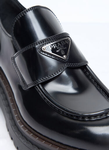 Prada Chocolate Loafers Black pra0258030