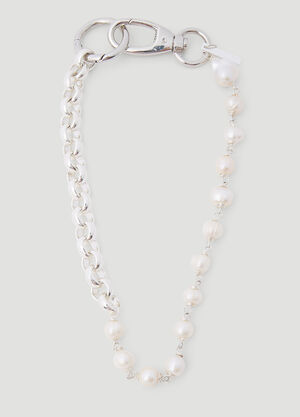 Pearl Octopuss.y Vampire 珍珠链带钱包 白色 prl0355004