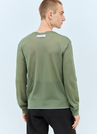 Jacquemus La Maille Paseo Sweater Green jac0158013