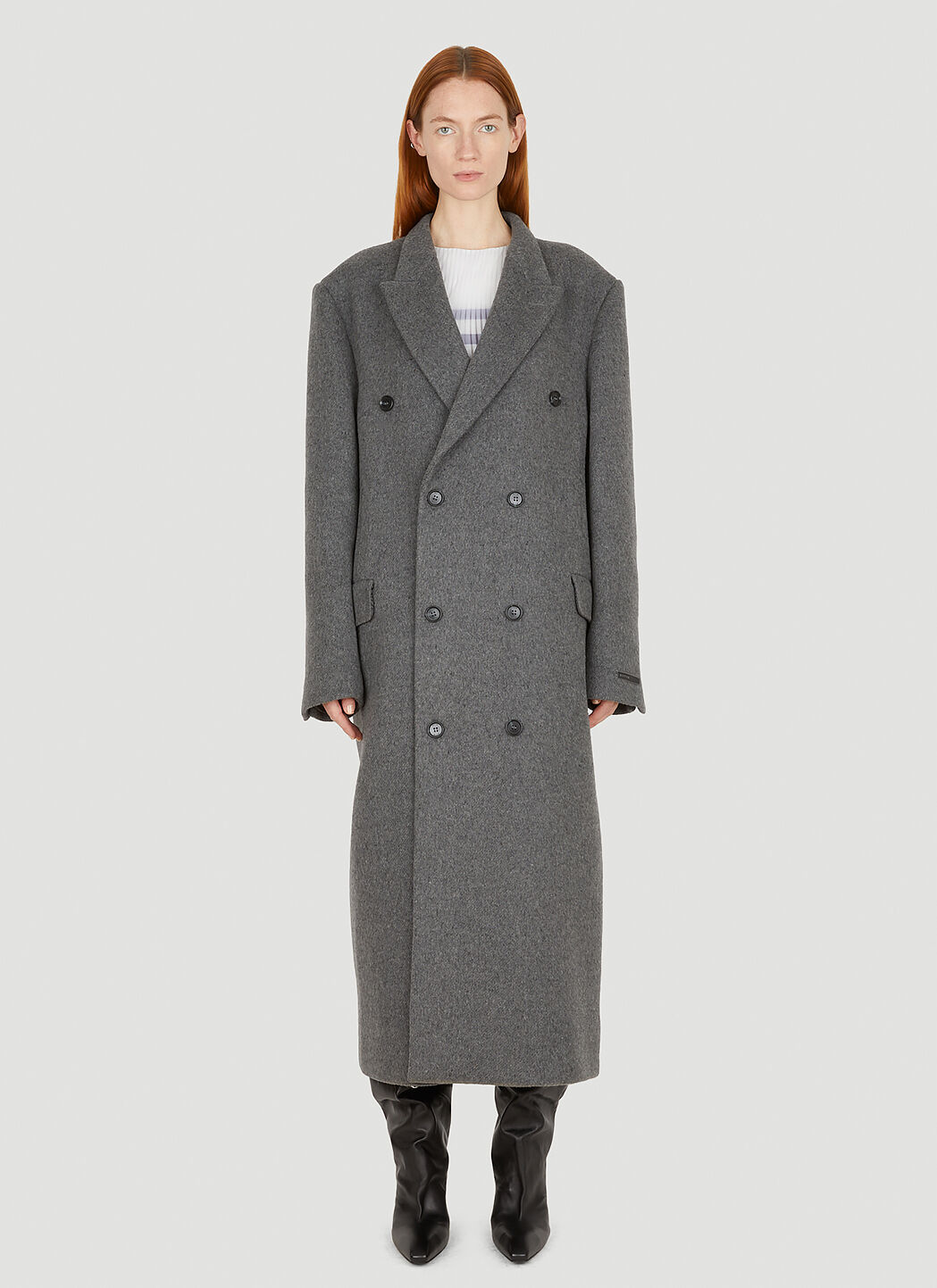 Eytys Genesis Coat In Grey | ModeSens