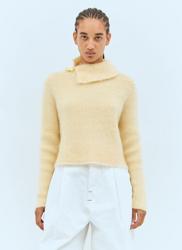 Jacquemus Le Pull Marina セーター イエロー jac0258005