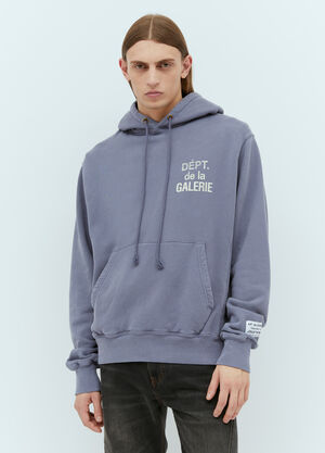 Gallery Dept. French Logo Hooded Sweatshirt White gdp0153021