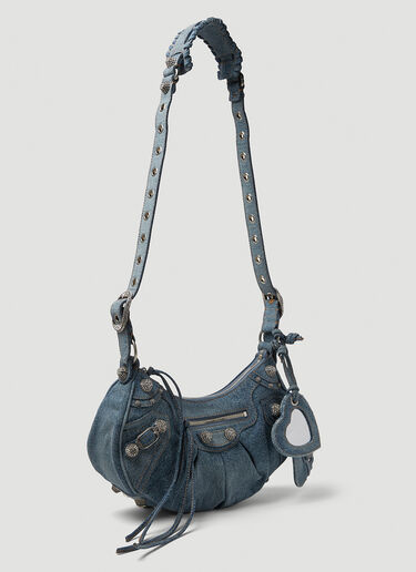 Balenciaga Le Cagole Mini Denim Shoulder Bag