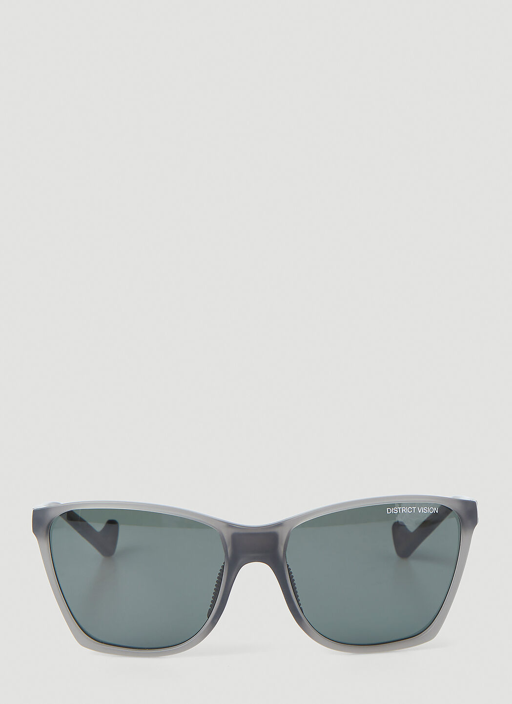 District Vision Men's Keiichi Transparent Sunglasses in Grey | LN-CC®
