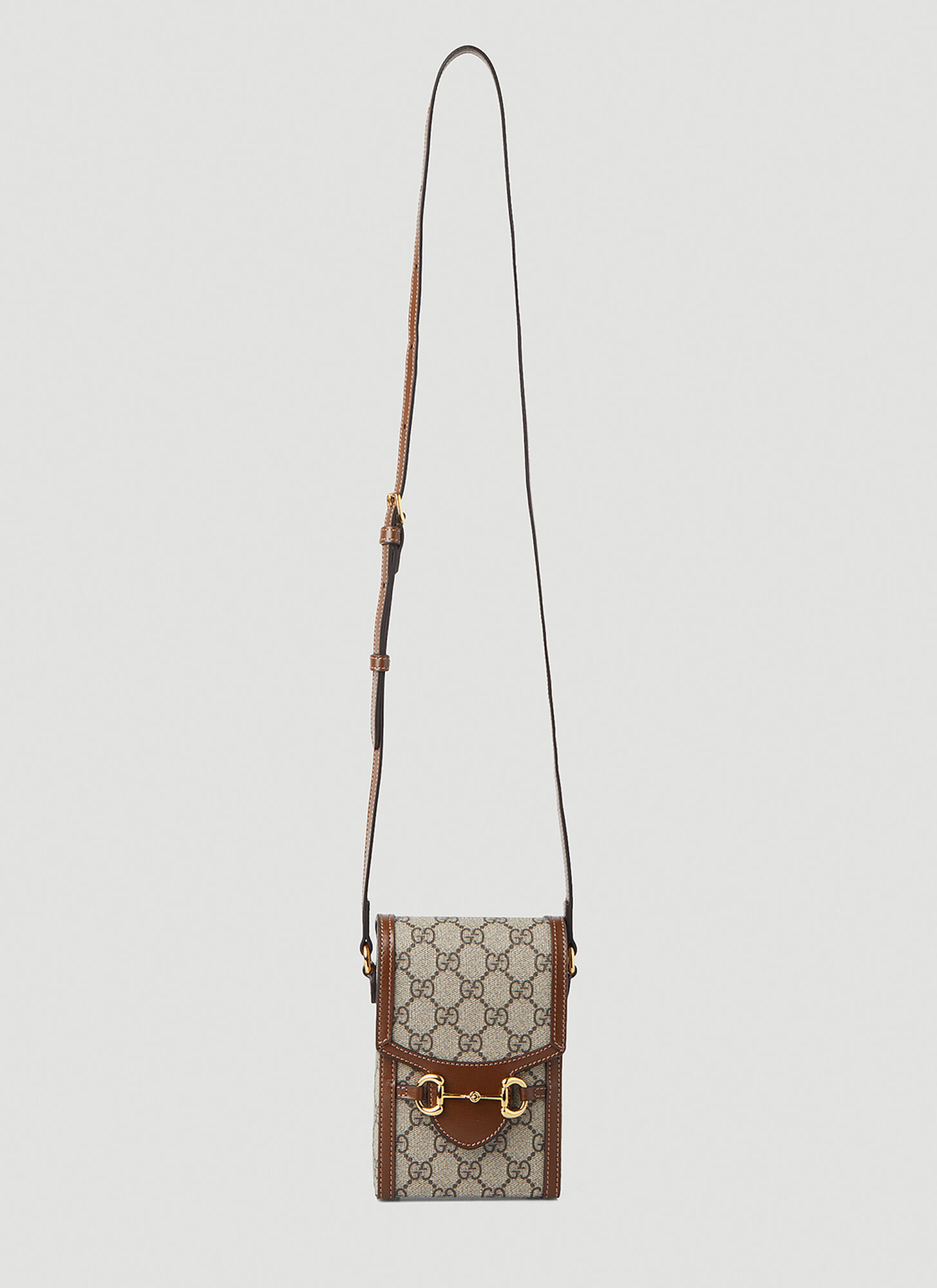 Gucci Horsebit 1955 Mini Crossbody Bag in Beige - Gucci