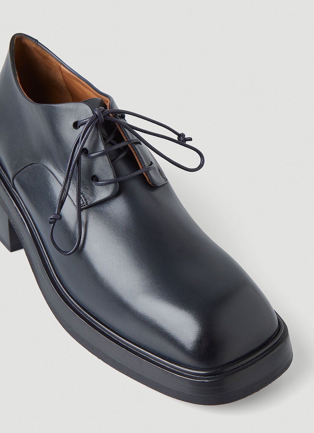 Marsèll chunky heel lace-up shoes - Black
