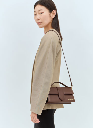 Jacquemus 르 그랑 밤비노 숄더백 브라운 jac0258053