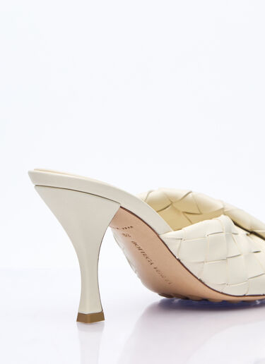 Bottega Veneta Blink Heeled Mules Cream bov0257021