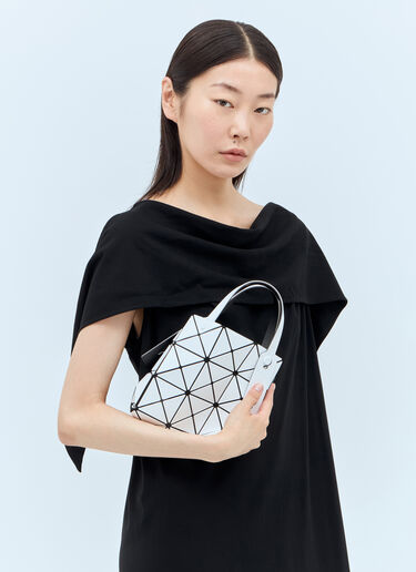 Bao Bao Issey Miyake Carat Handbag White bao0257005