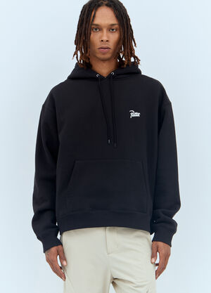 Patta Classic Hooded Sweatshirt Black pat0154025