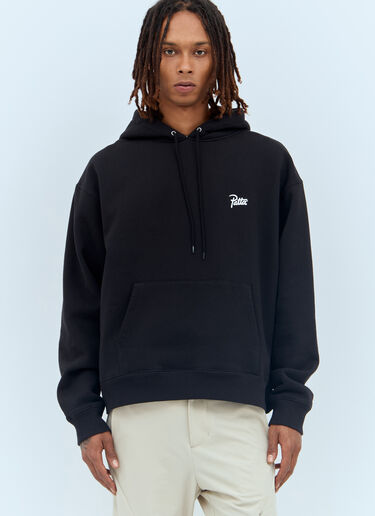 Patta Classic Hooded Sweatshirt Black pat0156005