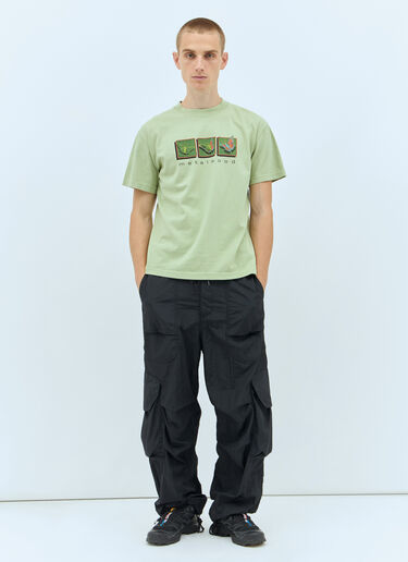 Metalwood Studio Metalmorphosis T-Shirt Green met0156013