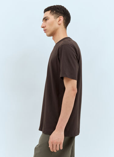 Dries Van Noten ハートTシャツ ダークブラウン dvn0158018