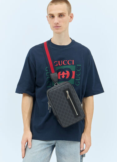 Gucci GG Crossbody Bag Black guc0157075