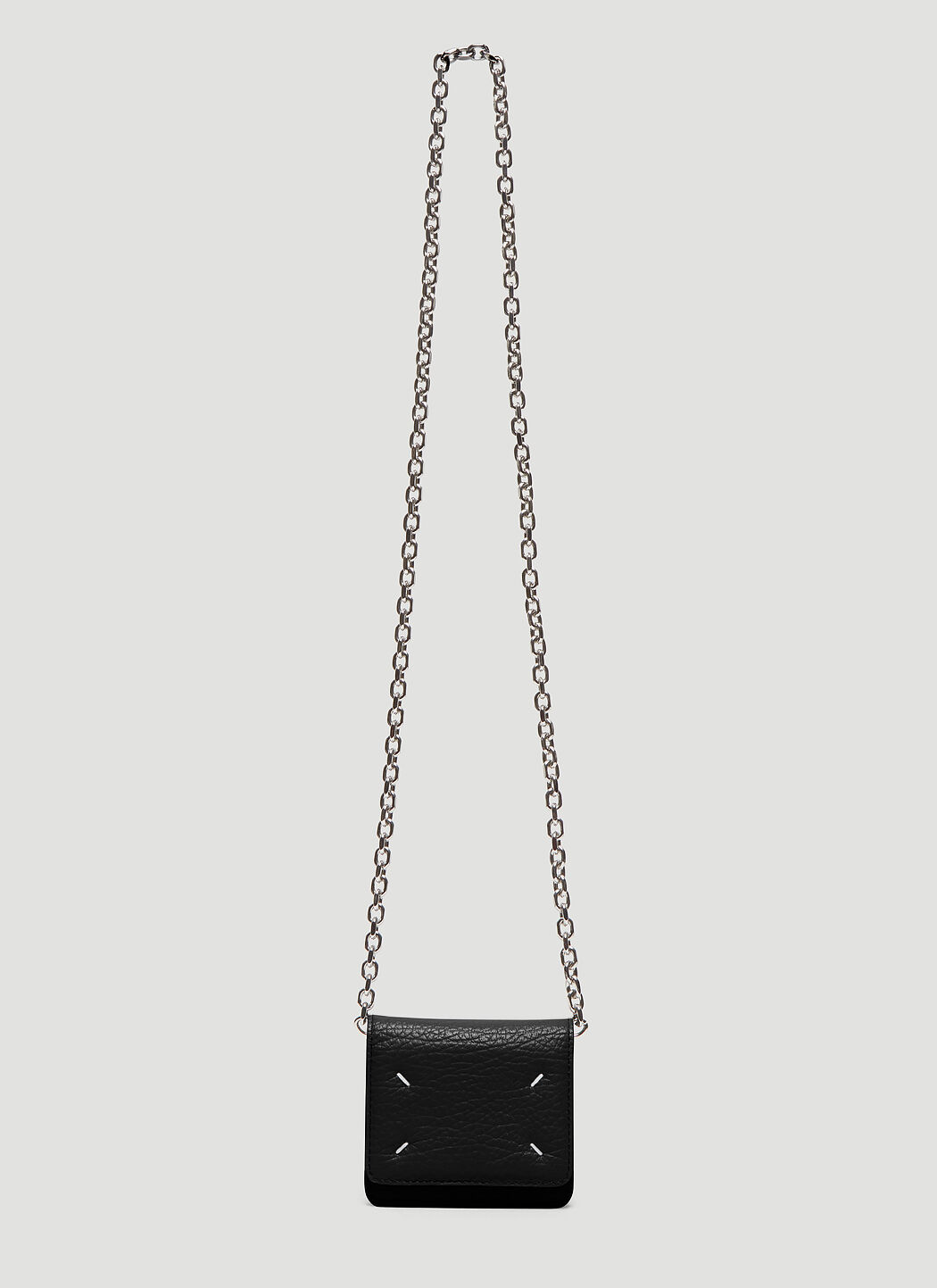 Maison Margiela Chain Wallet Micro Bag in Black | LN-CC®