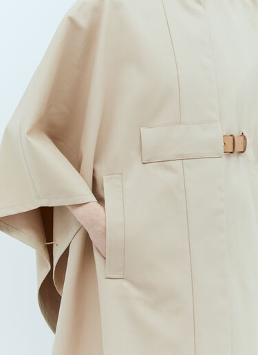 Max Mara Belted High-Neck Coat Beige max0255039