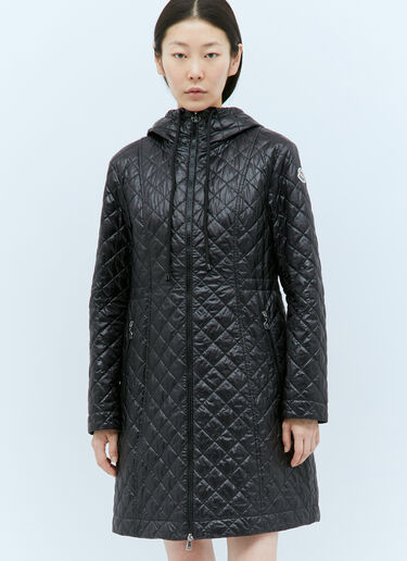 Moncler 바냐크 롱 코트 블랙 mon0257031