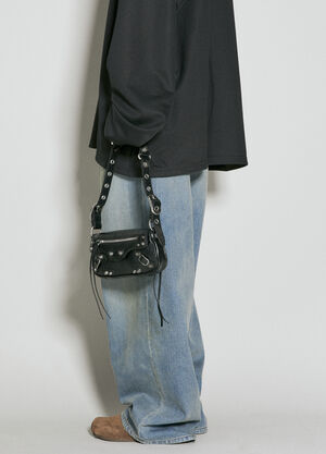 Balenciaga Le Cagole XS Sling Shoulder Bag Grey bal0155050