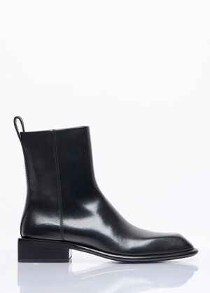 Saint Laurent Throttle Ankle Boots White sla0257041